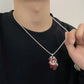 Realistic Heart Locket Necklace