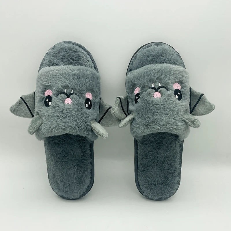 Indoor Bat Slippers with wings + FREE SOCKS