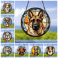 German Shepherd Artistic Hanging Ornament