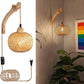 Bamboo Lantern Chandelier