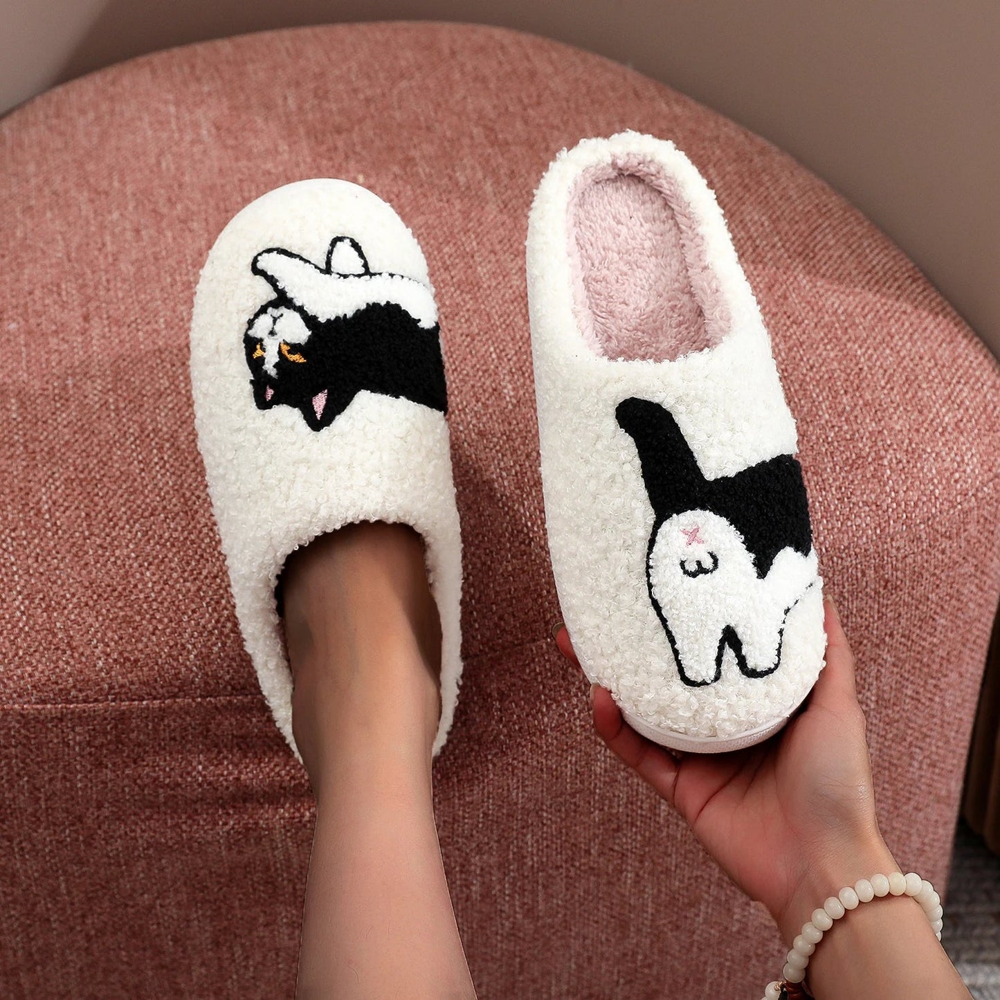 Cozy Cat Indoor Slippers