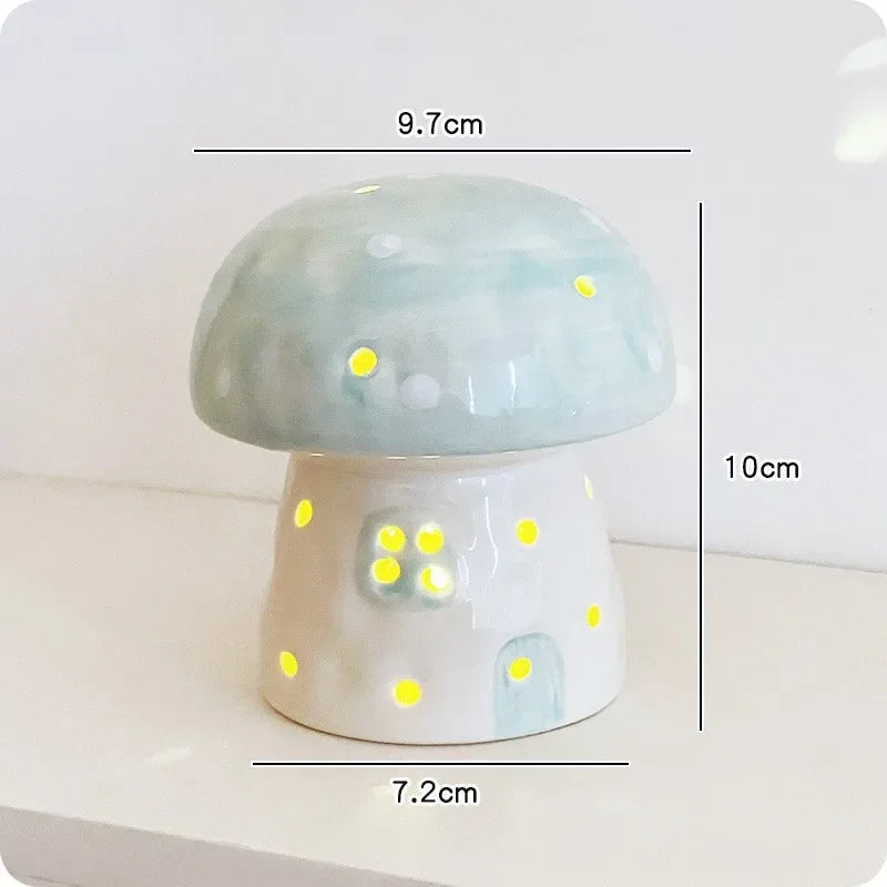 Mushroom House Night Lamps