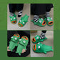 Funny Frog Slippers