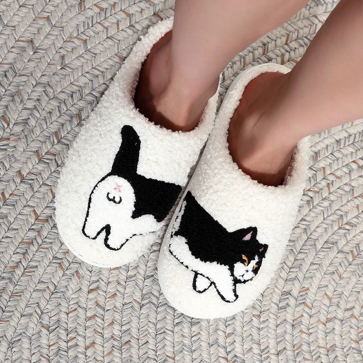 Cozy Cat Indoor Slippers