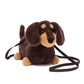 Realistic Dachshund shoulder Bag