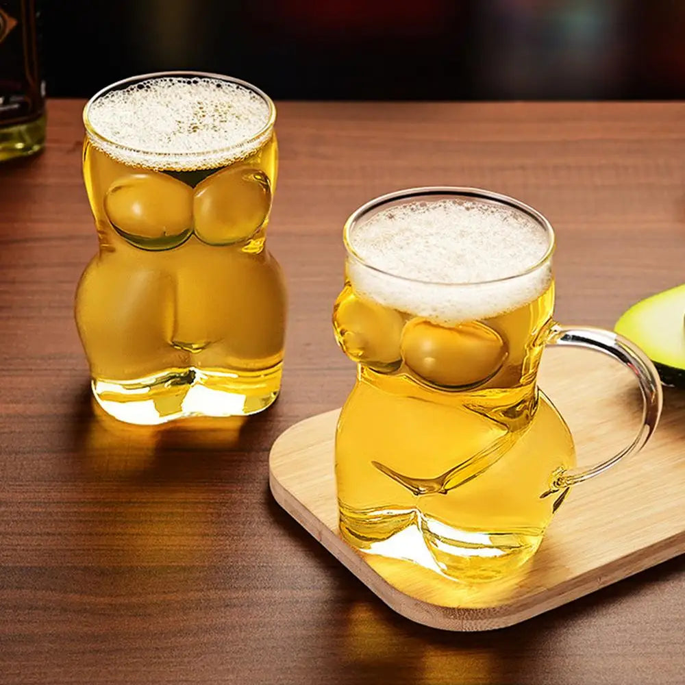 Funny Glass Beer Mugs