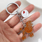 Realistic Standard Poodle Keychains