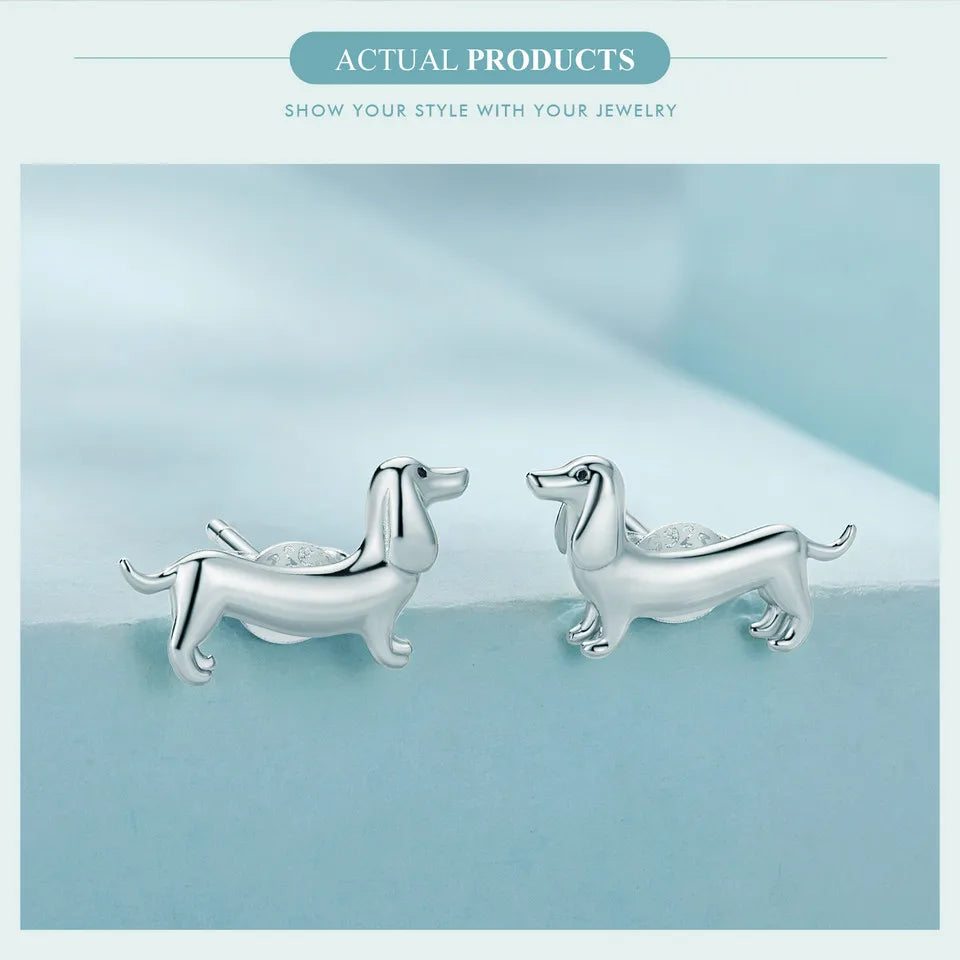 Dachshund Earrings - Different Designs and Colors