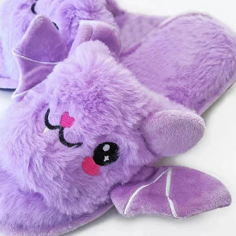 Indoor Bat Slippers with wings + FREE SOCKS