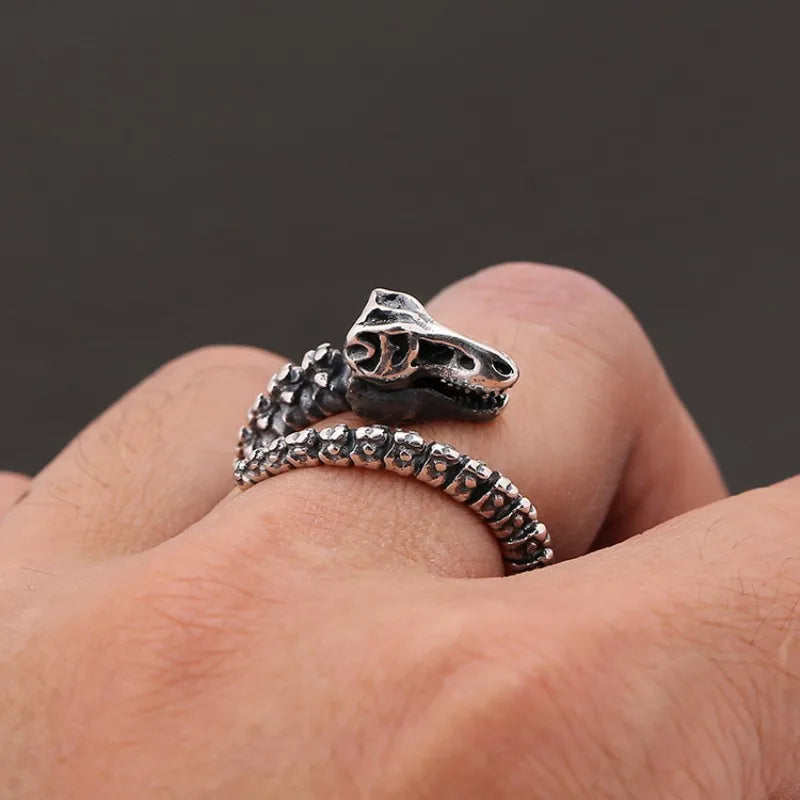 T-Rex Skeleton Ring