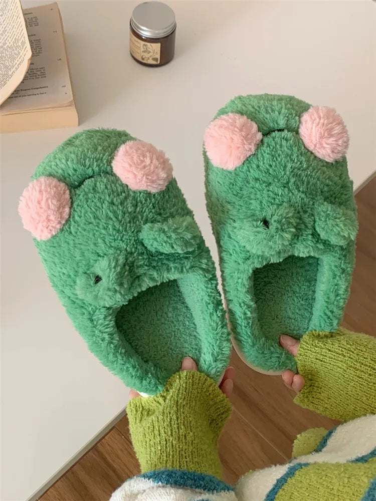 Cozy Frog Indoor Slippers / Shoes