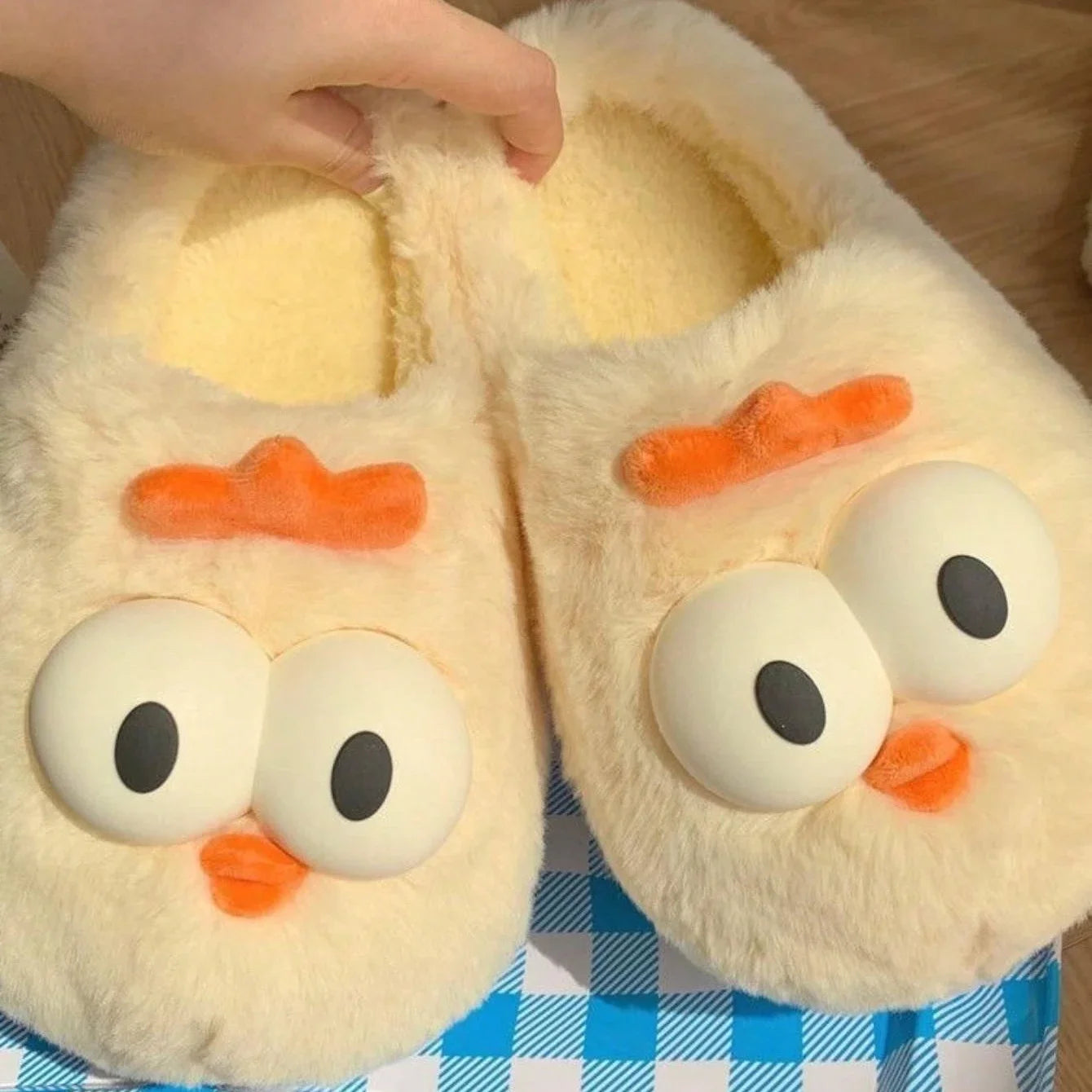 Cozy Chicken Slippers