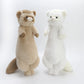 Fluffy lifelike Ferret Plush Couple