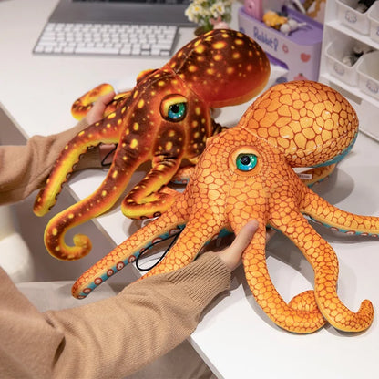 Realistic Octopus Plushie Couple