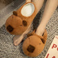 Cozy Capybara Slippers (ONE SIZE FITS ALL)