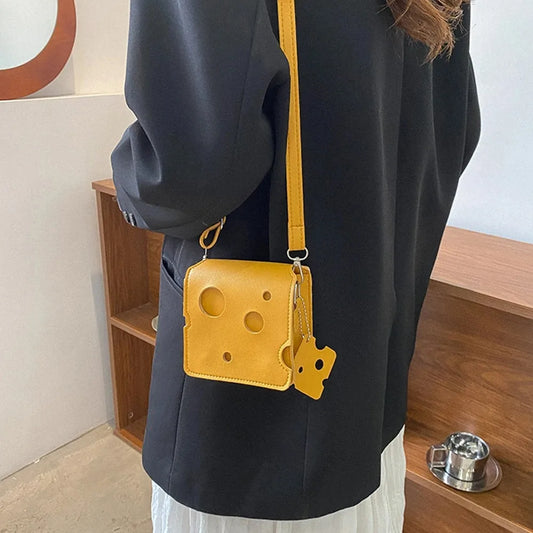 Crossbody Cheese Purse