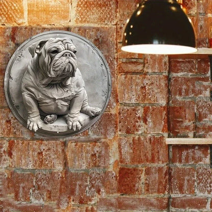 Realistic Bulldog Ornament