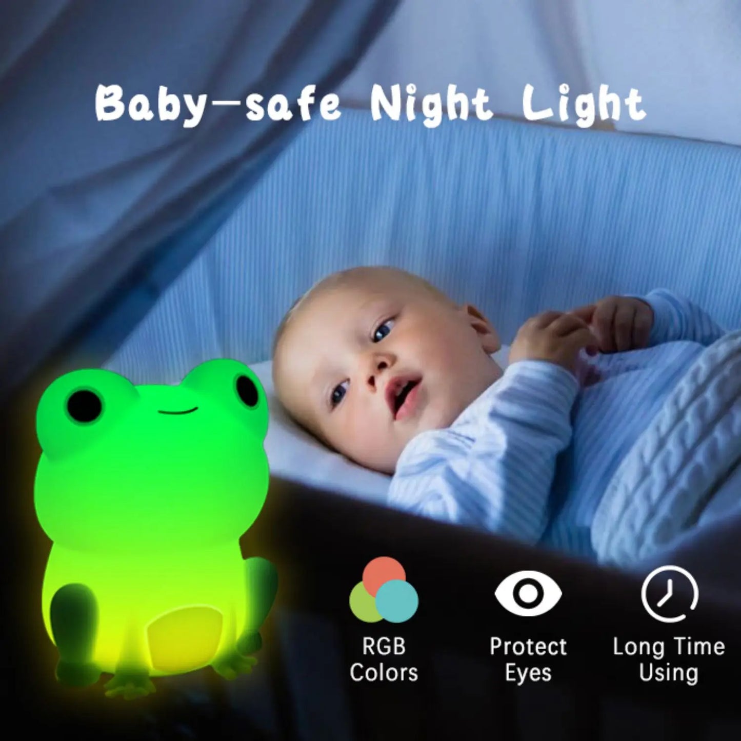 Frog night lamp