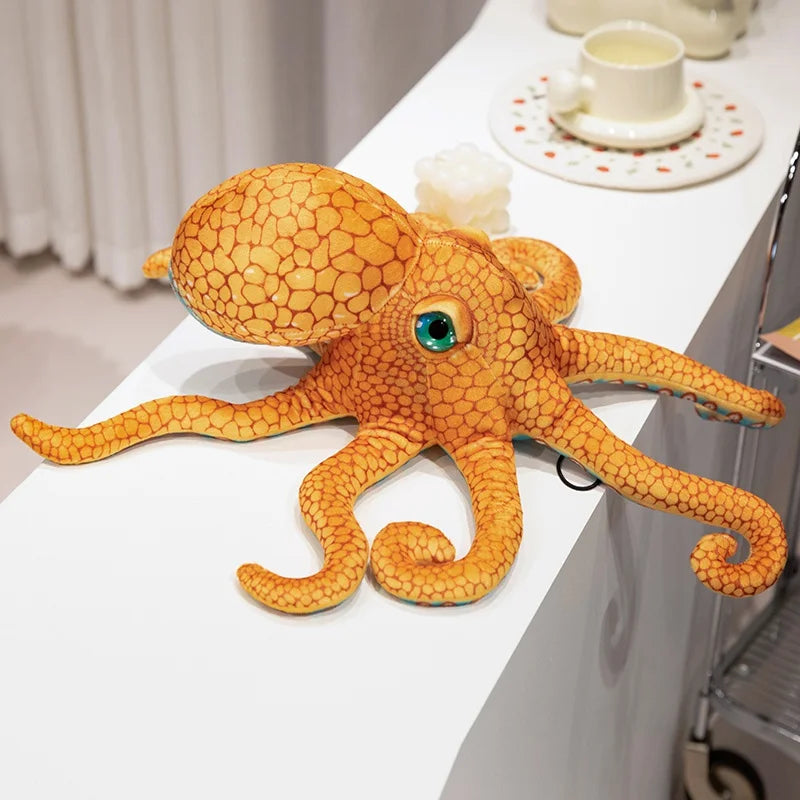 Realistic Octopus Plushie Couple