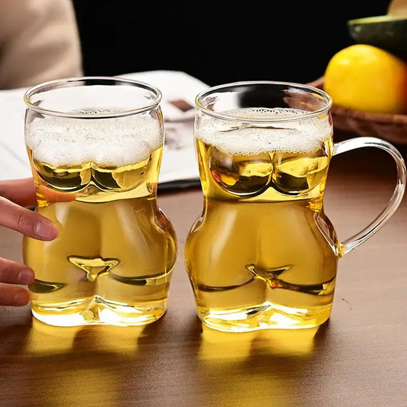 Funny Glass Beer Mugs