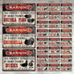 Alloy Pet Vintage Warning Signs