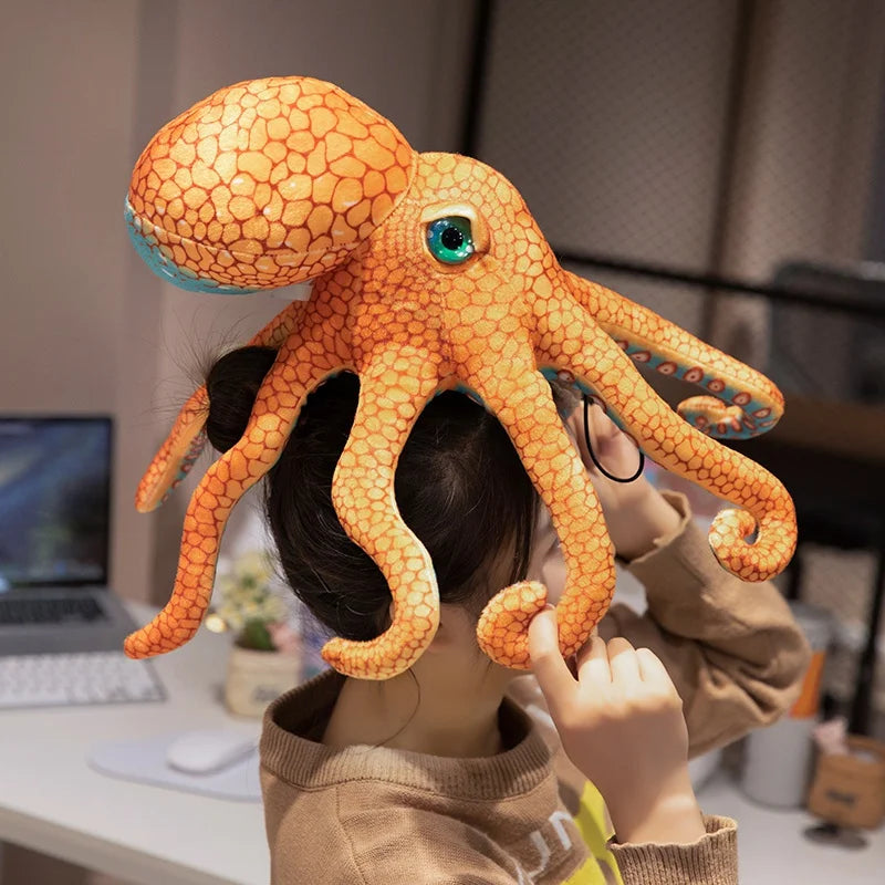 Realistic Octopus Plushie Couple