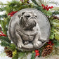 Realistic Bulldog Ornament