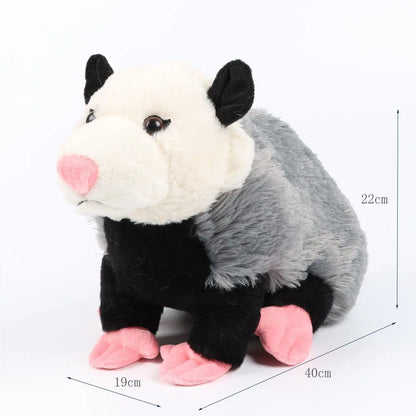 Realistic Opossum Plushie