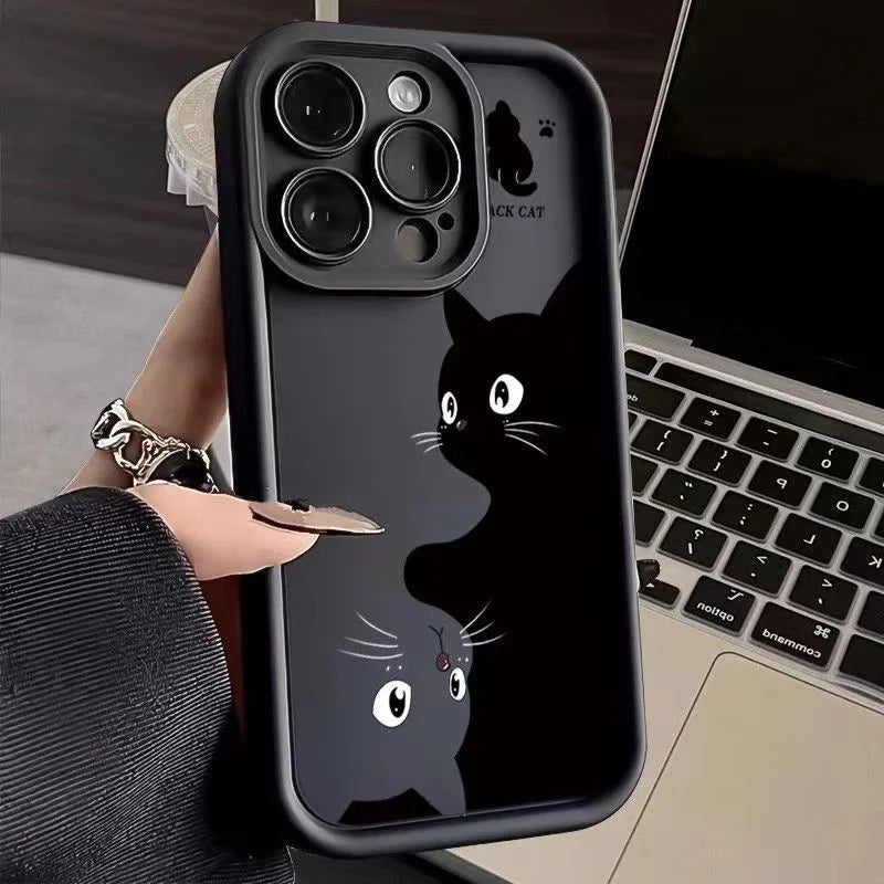 The Cat Couple phone case