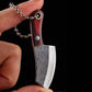 Mini Real Kitchen Knife keychain + Mini sheath sets