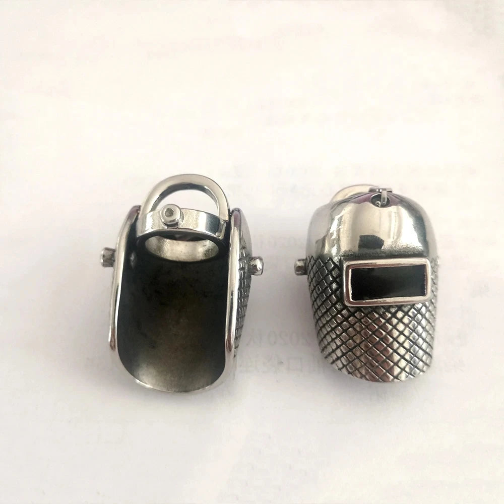 Realistic Welder Mask Necklaces