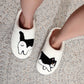 Cozy Tuxedo Cat Indoor Slippers