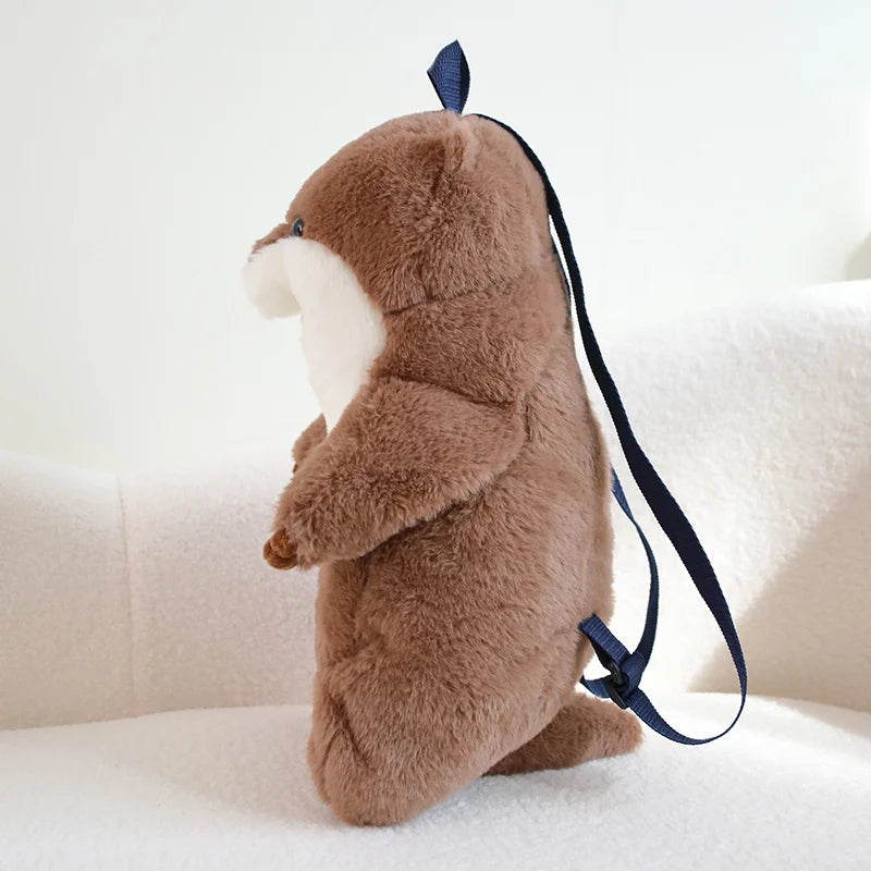 Sea Otter Plush Backpack