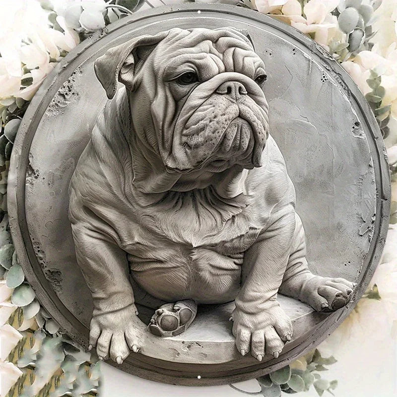 Realistic Bulldog Ornament