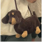 Realistic Dachshund shoulder Bag