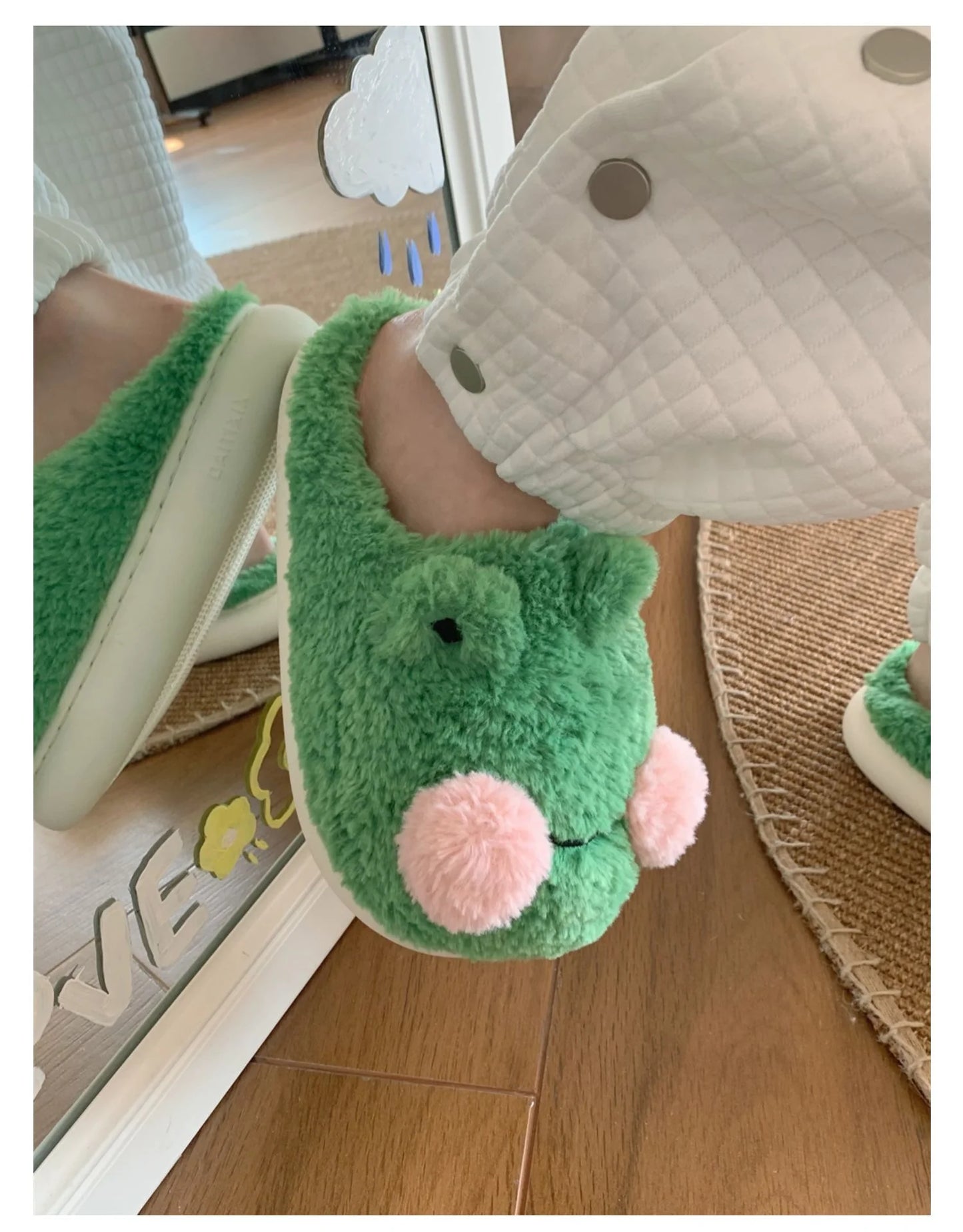 Cozy Frog Indoor Slippers / Shoes