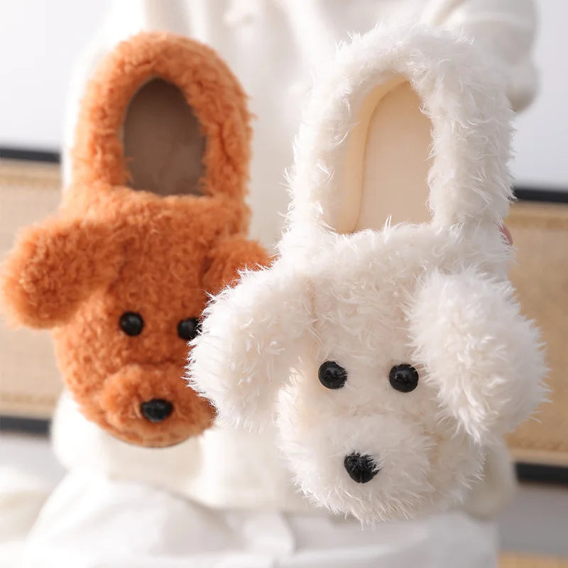 Poodle slippers for adults best sale