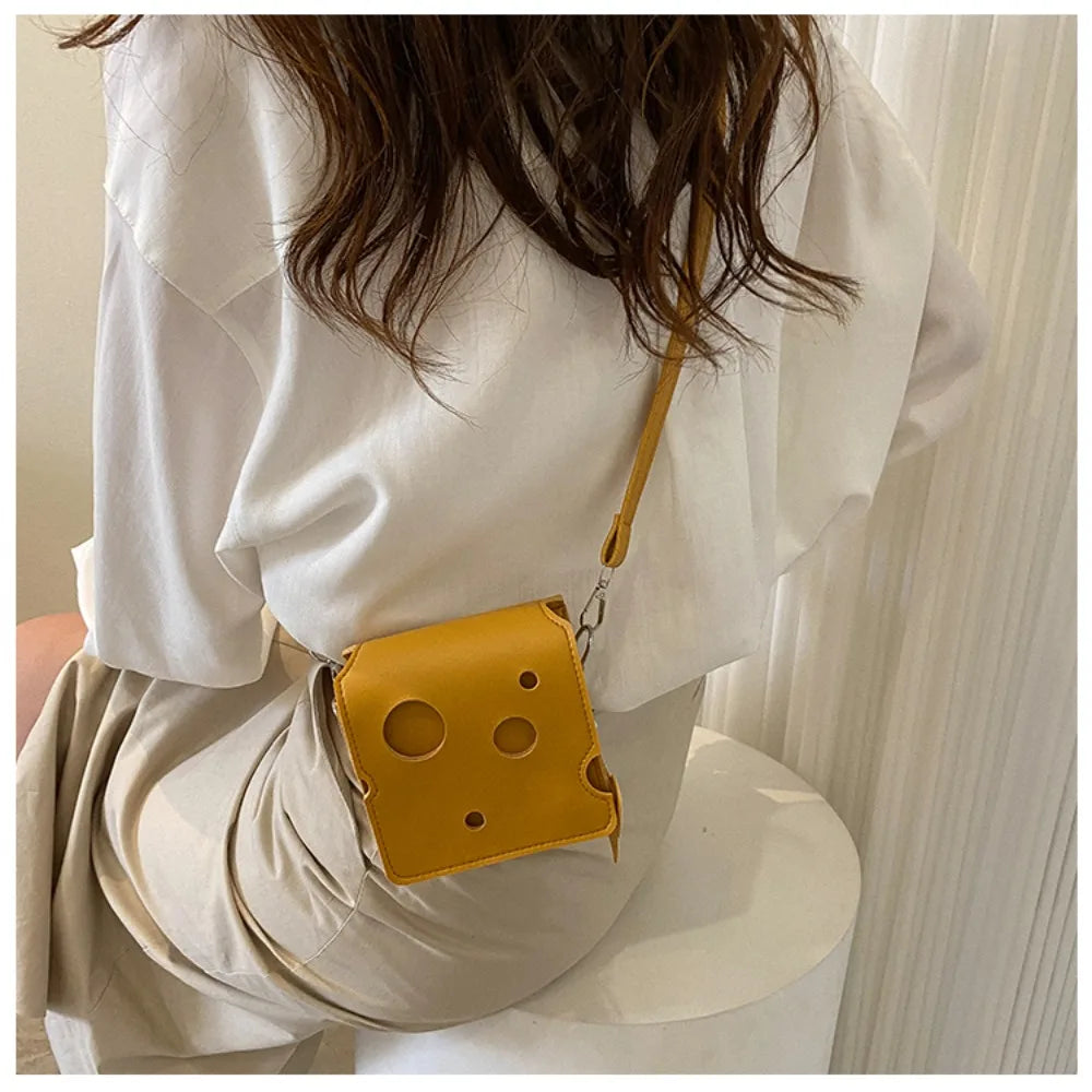 Crossbody Cheese Purse