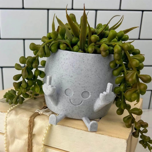 Smiling Plant Pot