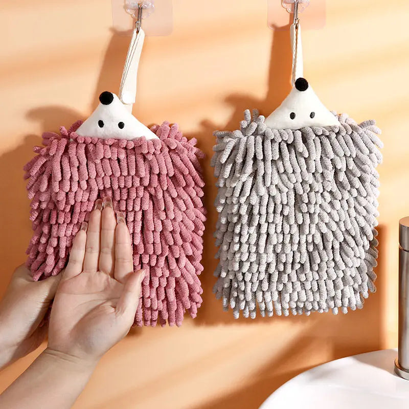 Hedgehog Hand Towels