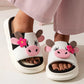 Cozy Indoor Cow Slippers