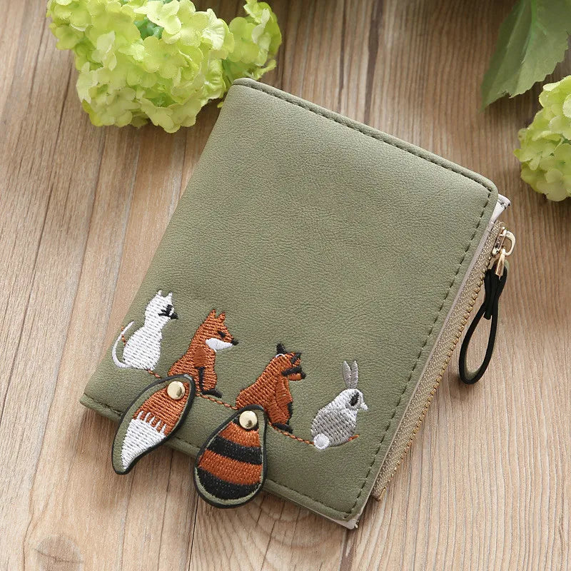 Four Wild Friends Wallet