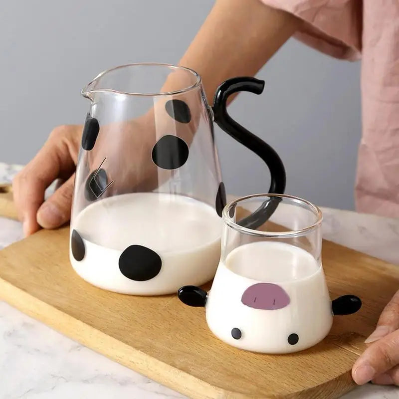 Cow Mom & Daughter Pitcher set