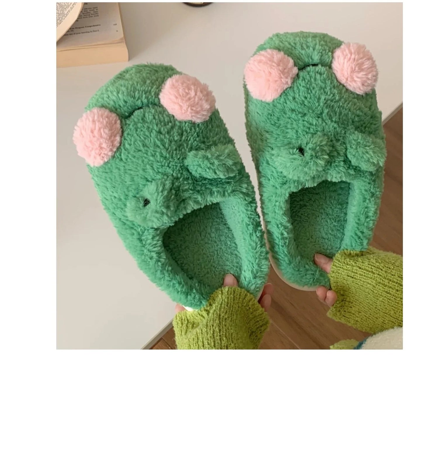 Cozy Frog Indoor Slippers / Shoes