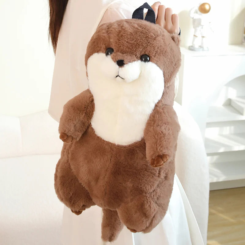 Sea Otter Plush Backpack