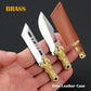 Mini Real Kitchen Knife keychain + Mini sheath sets