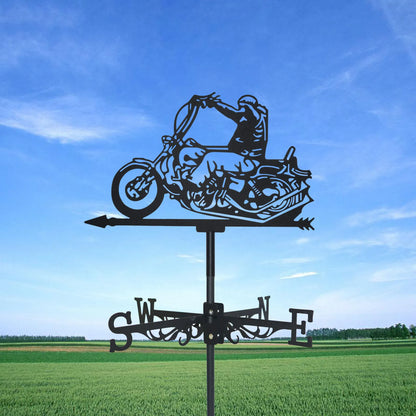 Motorcyclist Weather vanes