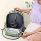 The Furry Astronaut - Transparent Pet Cat Carrier Bag