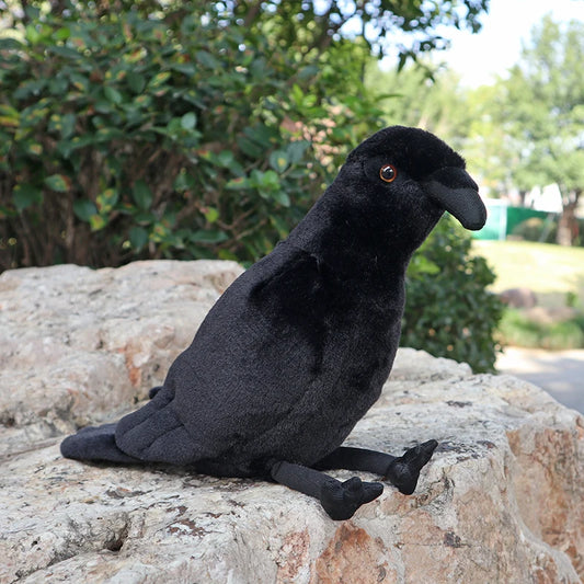 Realistic Crow Plushie by Style's Bug