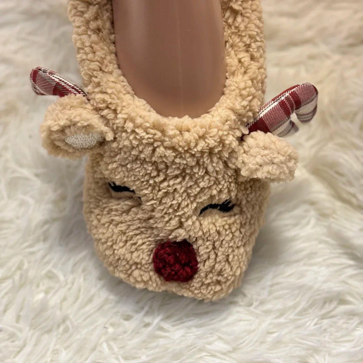 Christmas Elk Slippers